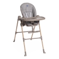 Chicco - Стільчик для годування Polly Essential - сірий/коричневий