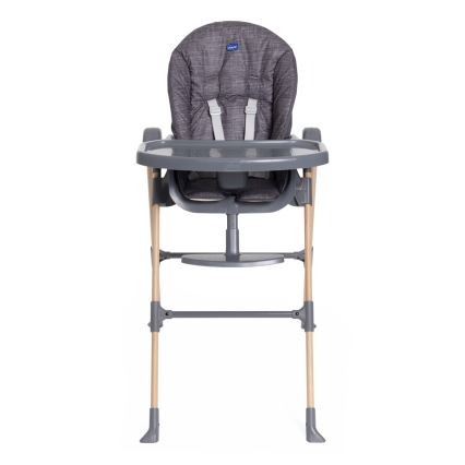 Chicco - Стільчик для годування Polly Essential - сірий