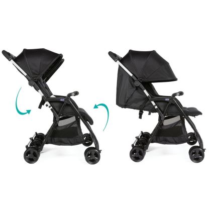 Chicco - Коляска для близнецов OHLALA TWIN Black Night черный