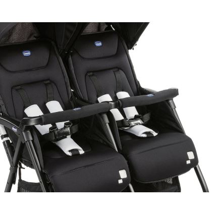 Chicco - Коляска для близнецов OHLALA TWIN Black Night черный