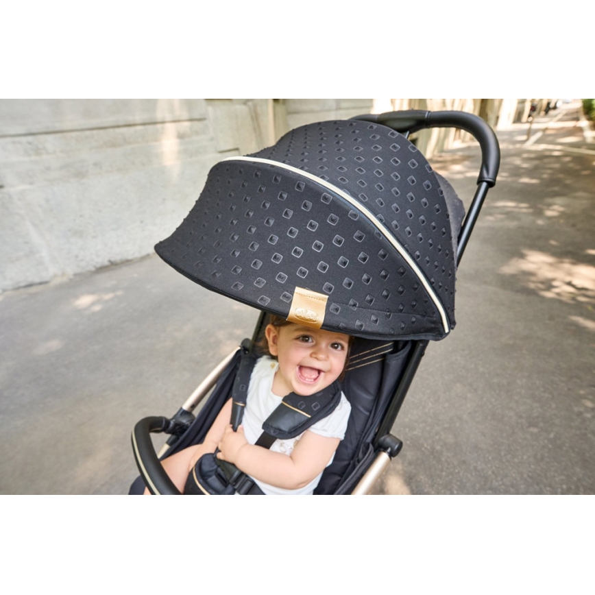 Chicco - Коляска GOODY XPLUS Black Re_Lux Eco+ + толокар ALL AROUND