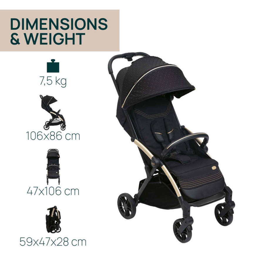 Chicco - Коляска GOODY XPLUS Black Re_Lux Eco+ + толокар ALL AROUND