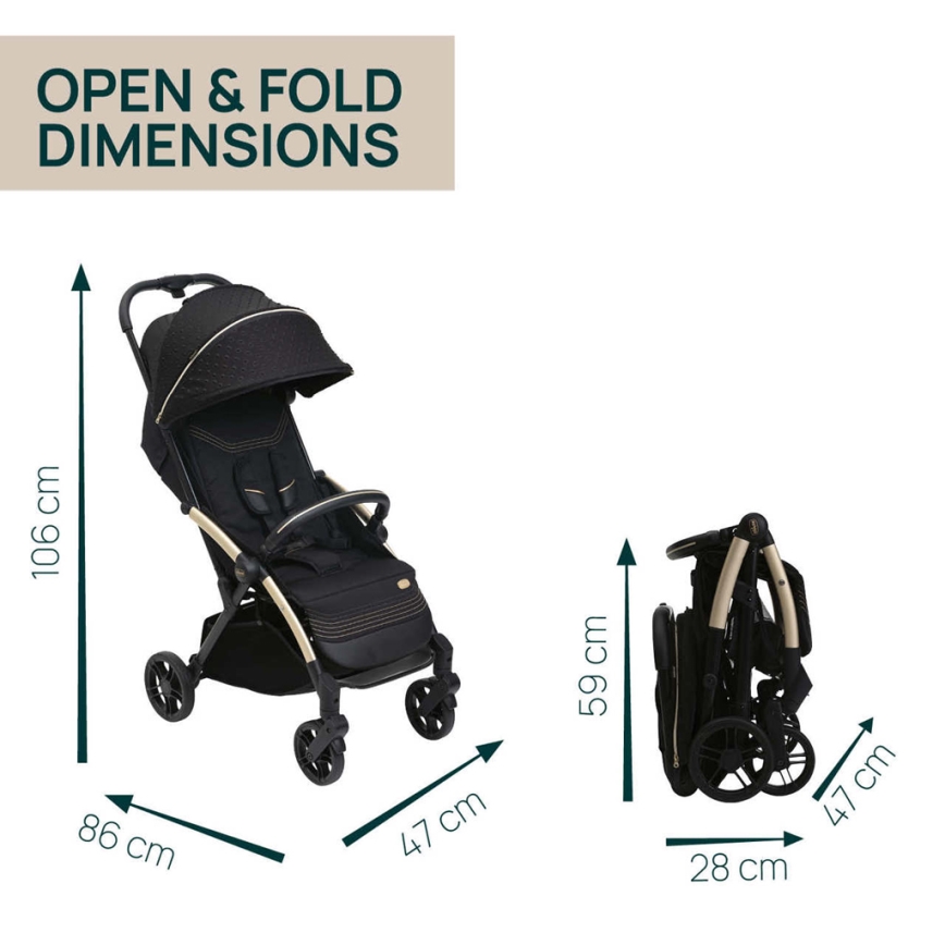 Chicco - Коляска GOODY XPLUS Black Re_Lux Eco+ + толокар ALL AROUND