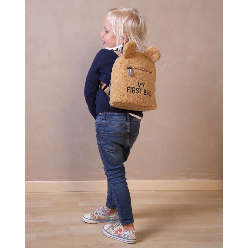 Childhome - Детский рюкзак MY FIRST BAG коричневый