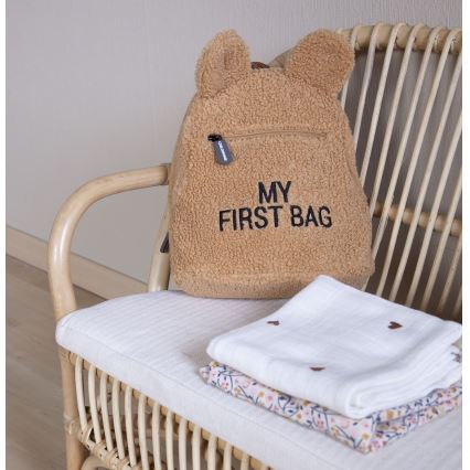 Childhome - Детский рюкзак MY FIRST BAG коричневый