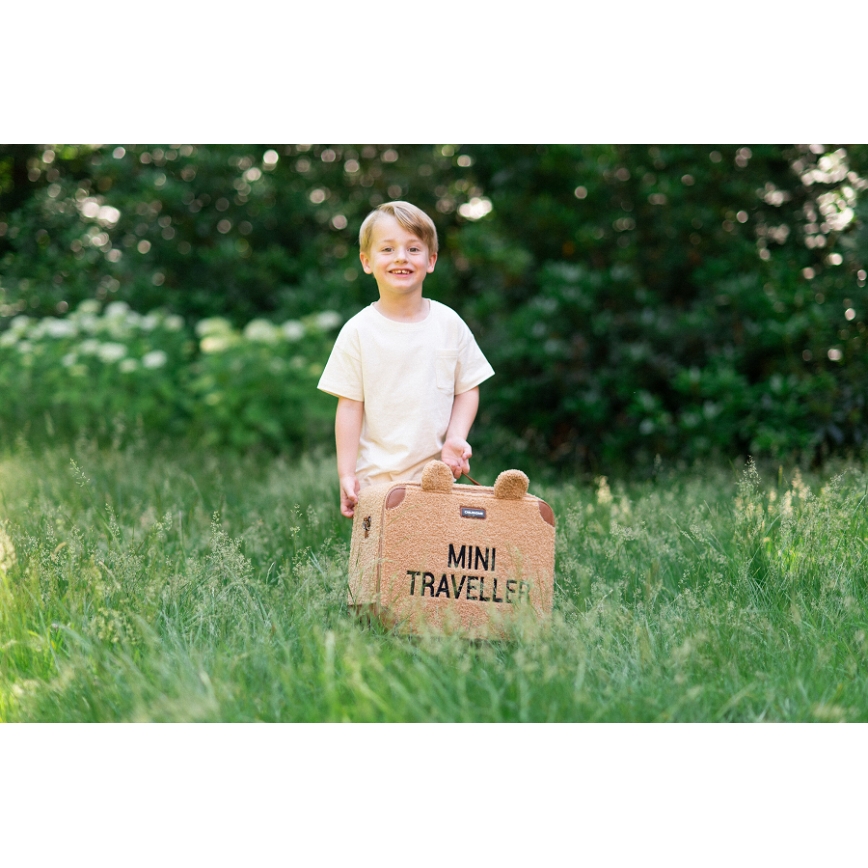Childhome - Дитяча дорожня валіза TEDDY коричневий