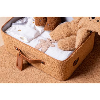 Childhome - Дитяча дорожня валіза TEDDY коричневий