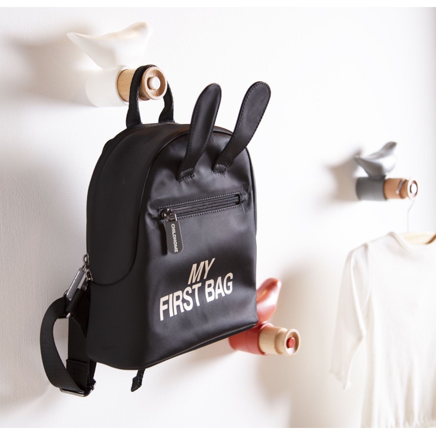 Childhome - Дитячий рюкзак MY FIRST BAG чорний