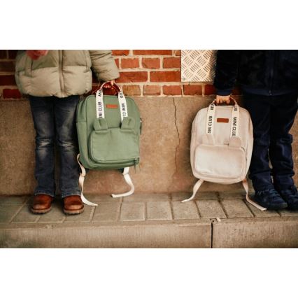 Childhome - Дитячий рюкзак MINI CLUB зелений