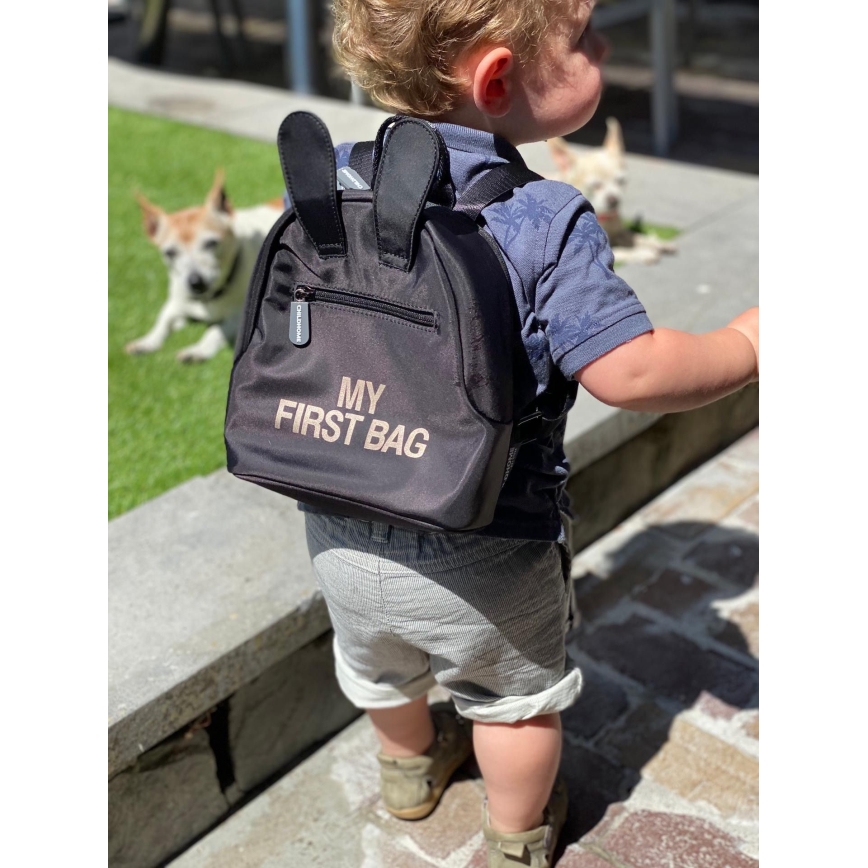 Childhome - Дитячий рюкзак MY FIRST BAG чорний
