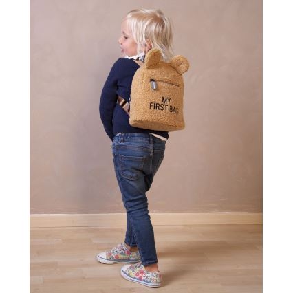 Childhome - Дитячий рюкзак MY FIRST BAG коричневий