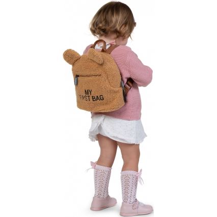 Childhome - Дитячий рюкзак MY FIRST BAG коричневий