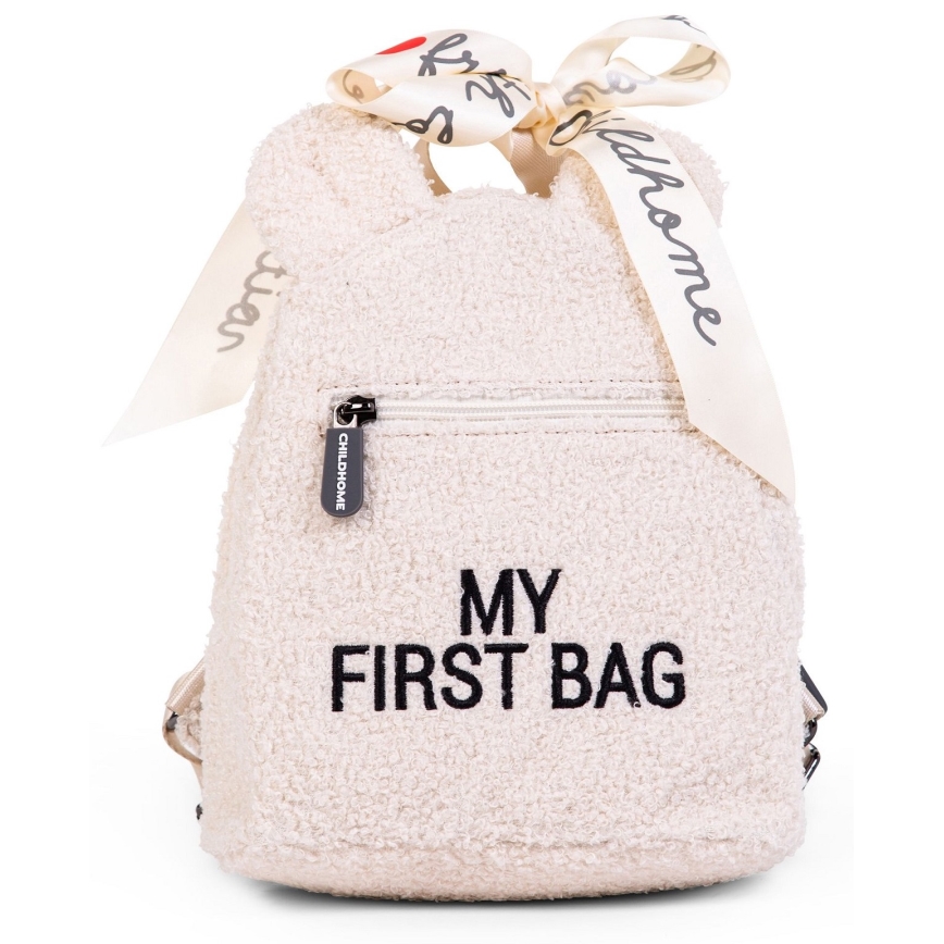 Childhome - Дитячий рюкзак MY FIRST BAG кремовий