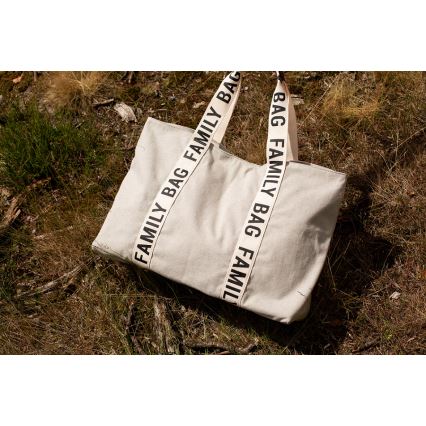 Childhome - Дорожная сумка FAMILY BAG CANVAS белый