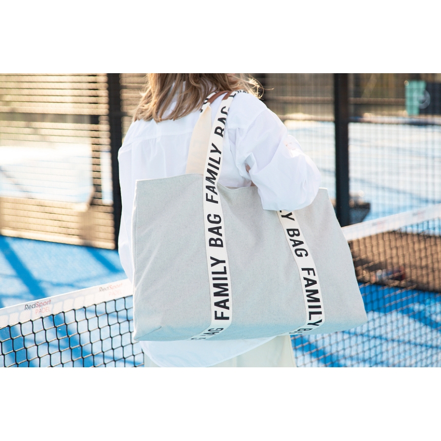 Childhome - Дорожная сумка FAMILY BAG CANVAS белый