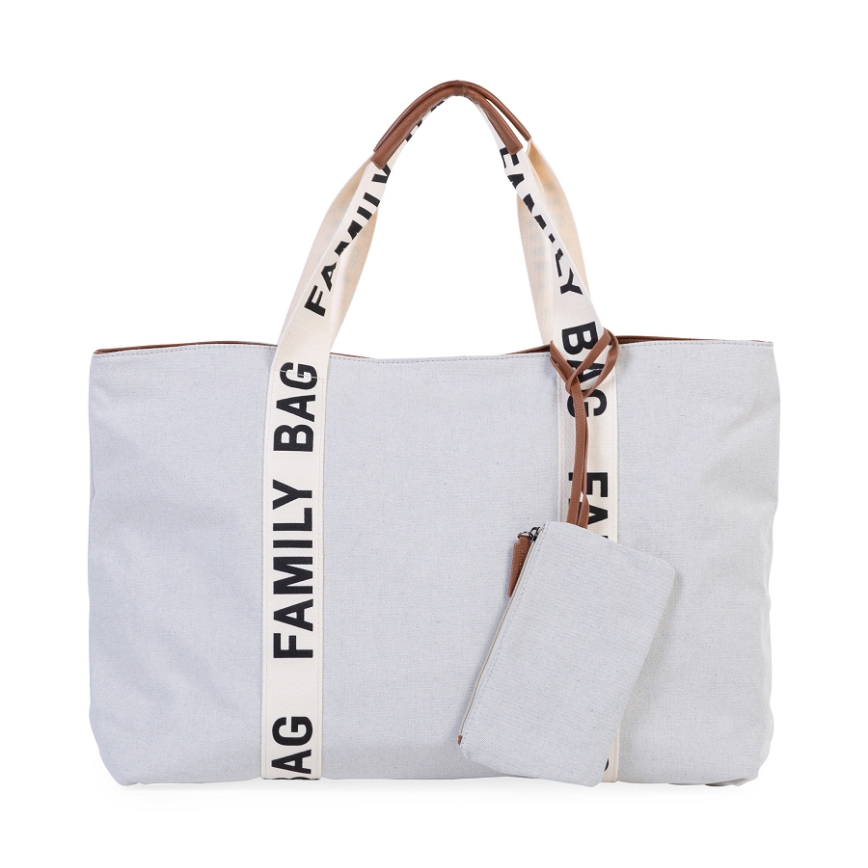 Childhome - Дорожная сумка FAMILY BAG CANVAS белый