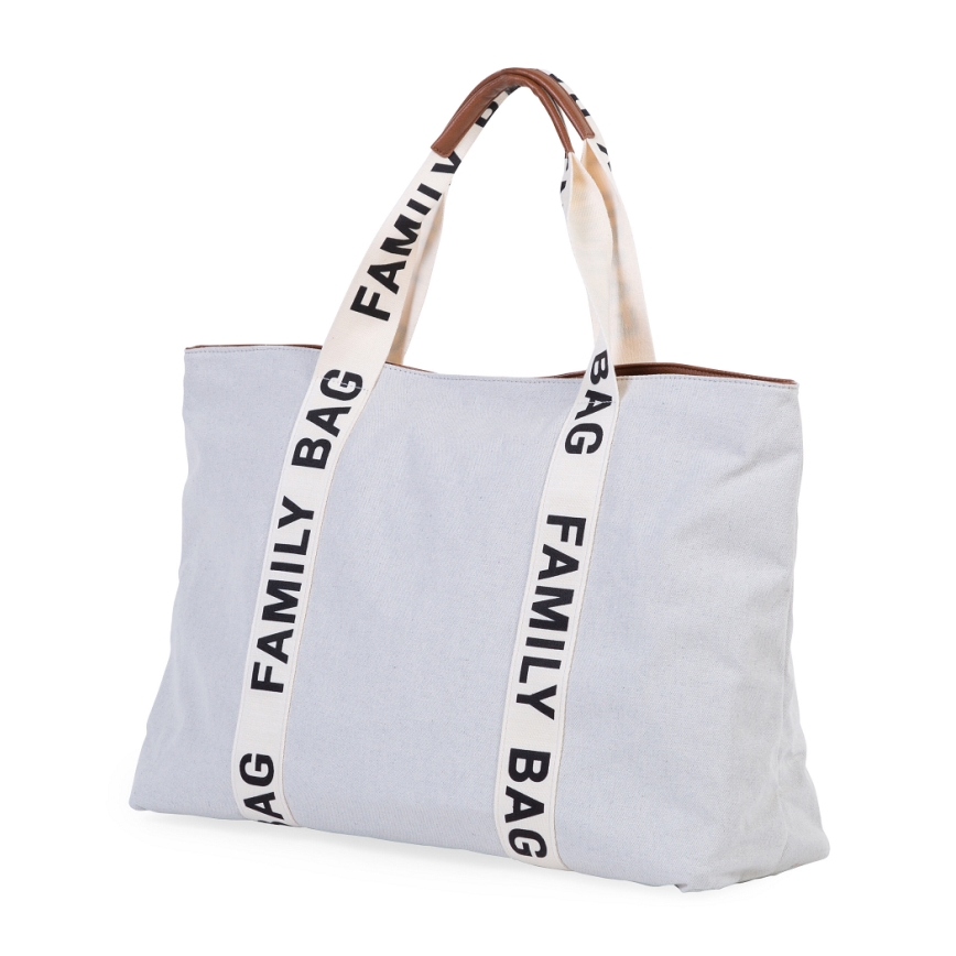 Childhome - Дорожная сумка FAMILY BAG CANVAS белый