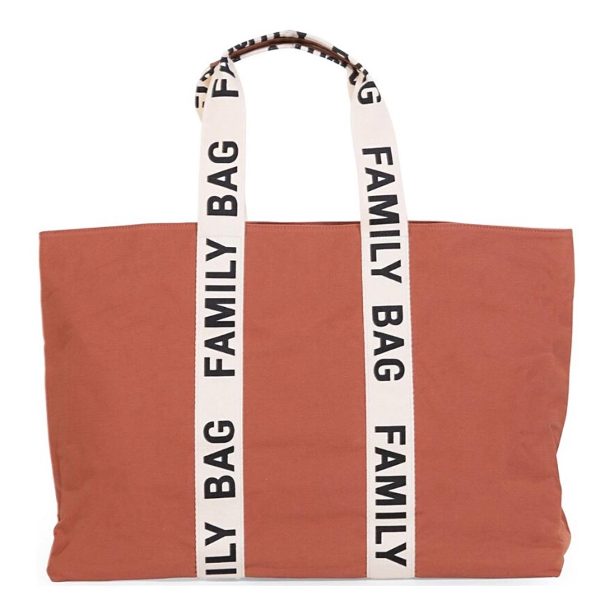 Childhome - Дорожная сумка FAMILY BAG CANVAS оранжевая