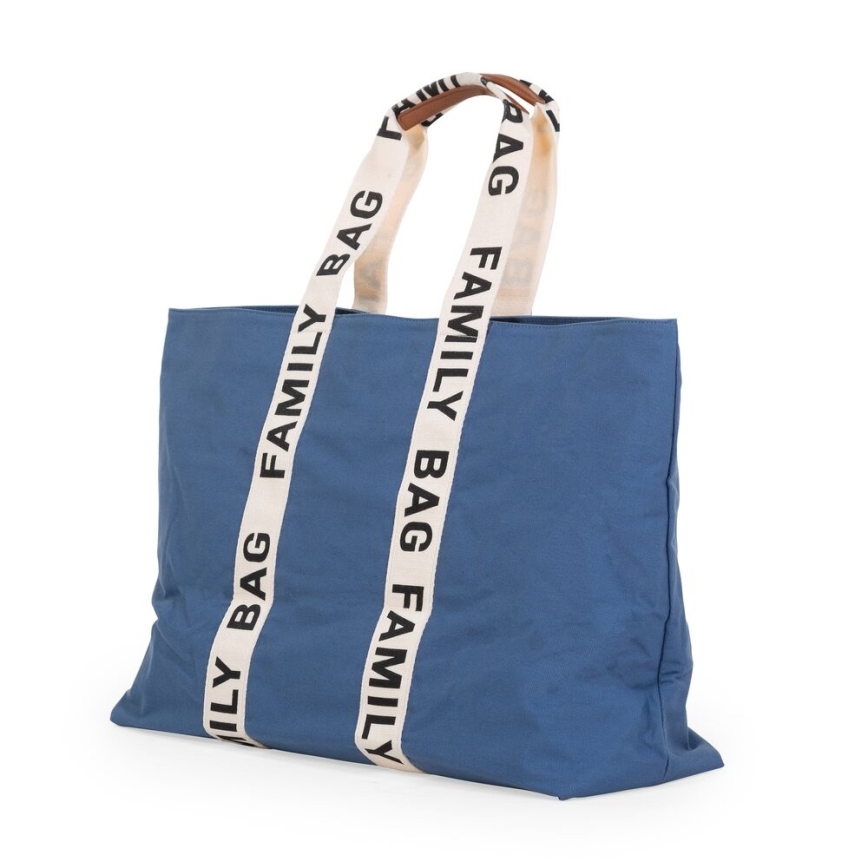 Childhome - Дорожная сумка FAMILY BAG CANVAS синее