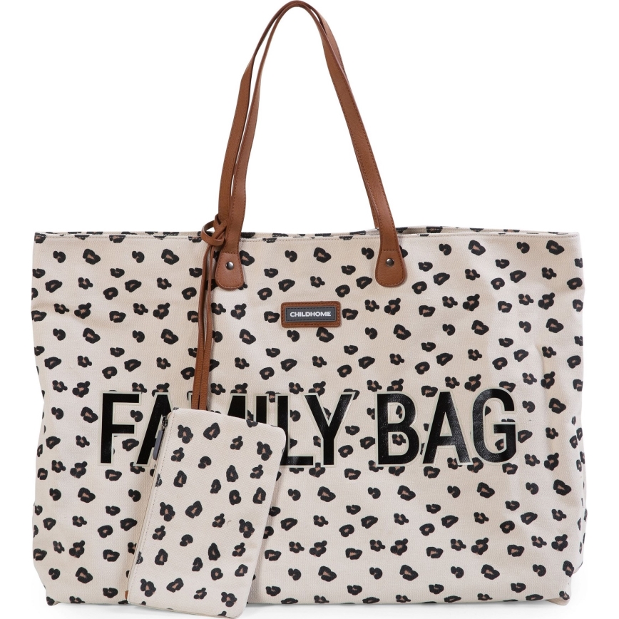 Childhome - Дорожная сумка FAMILY BAG леопардовый