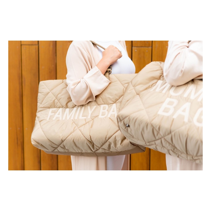 Childhome - Дорожная сумка FAMILY BAG PUFFERED кремовый