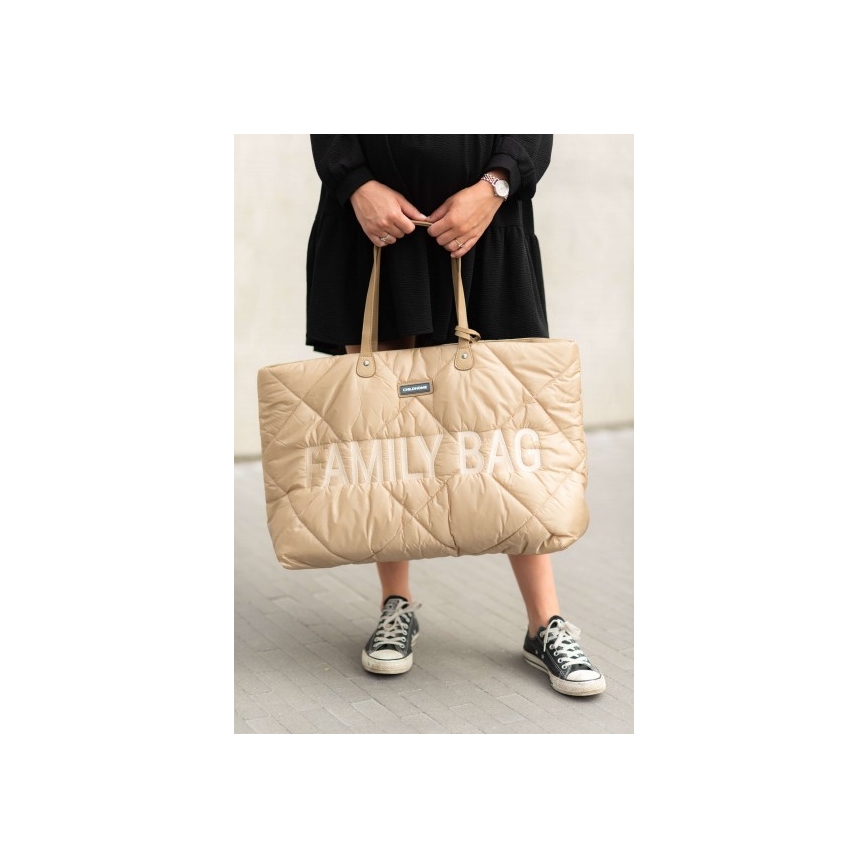 Childhome - Дорожная сумка FAMILY BAG PUFFERED кремовый
