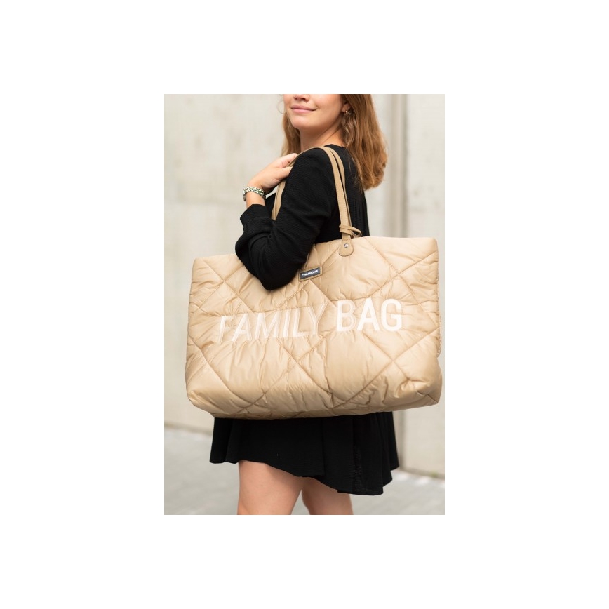 Childhome - Дорожная сумка FAMILY BAG PUFFERED кремовый