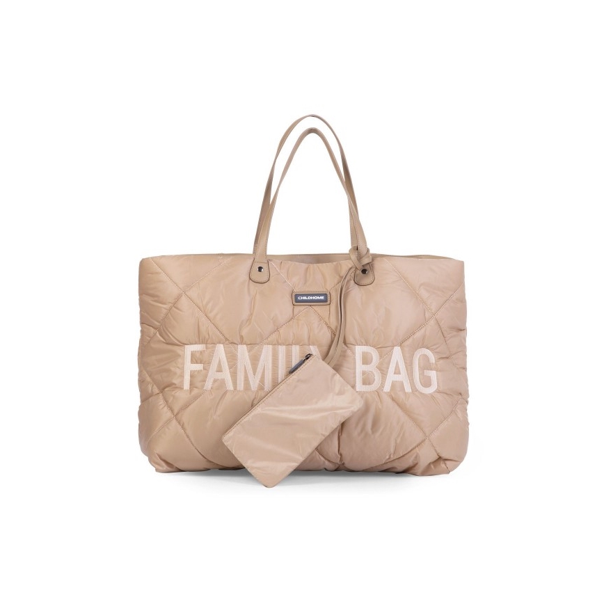 Childhome - Дорожня сумка FAMILY BAG PUFFERED кремовий