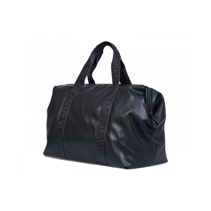 Childhome - Пеленальная сумка MOMMY BAG LEATHER черный