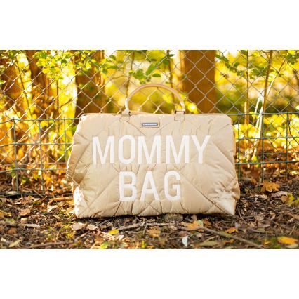 Childhome - Пеленальная сумка MOMMY BAG PUFFERED бежевый
