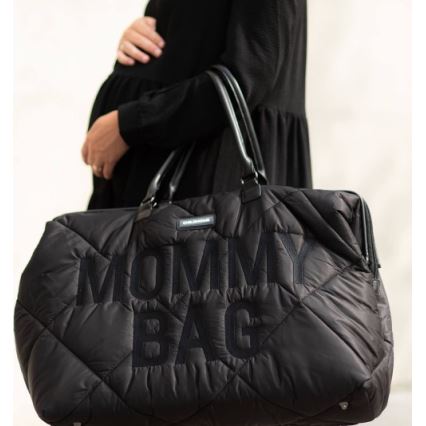 Childhome - Пеленальная сумка MOMMY BAG PUFFERED черный