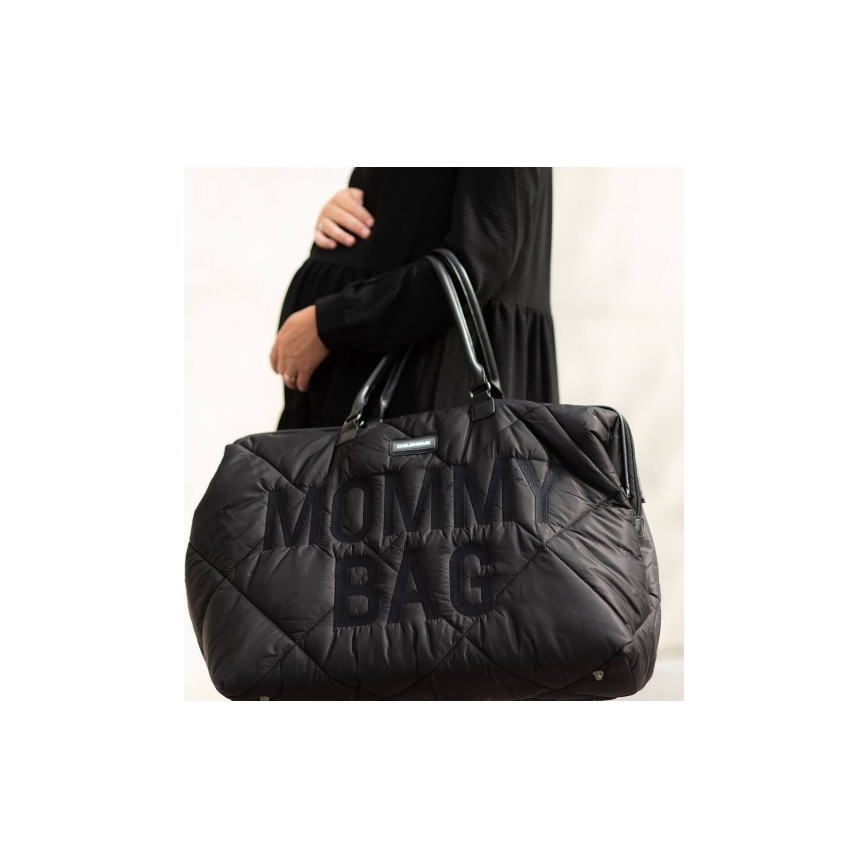 Childhome - Пеленальная сумка MOMMY BAG PUFFERED черный