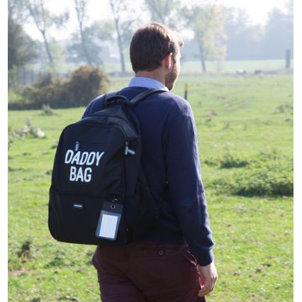 Childhome - Рюкзак для пеленания DADDY BAG черный