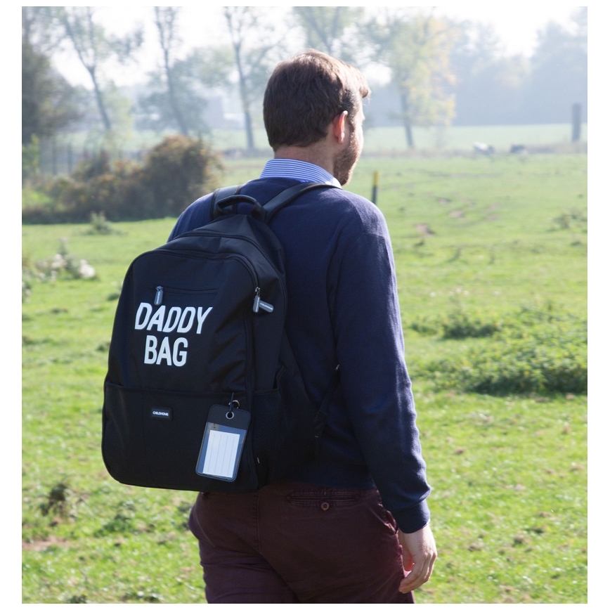 Childhome - Рюкзак для пеленания DADDY BAG черный