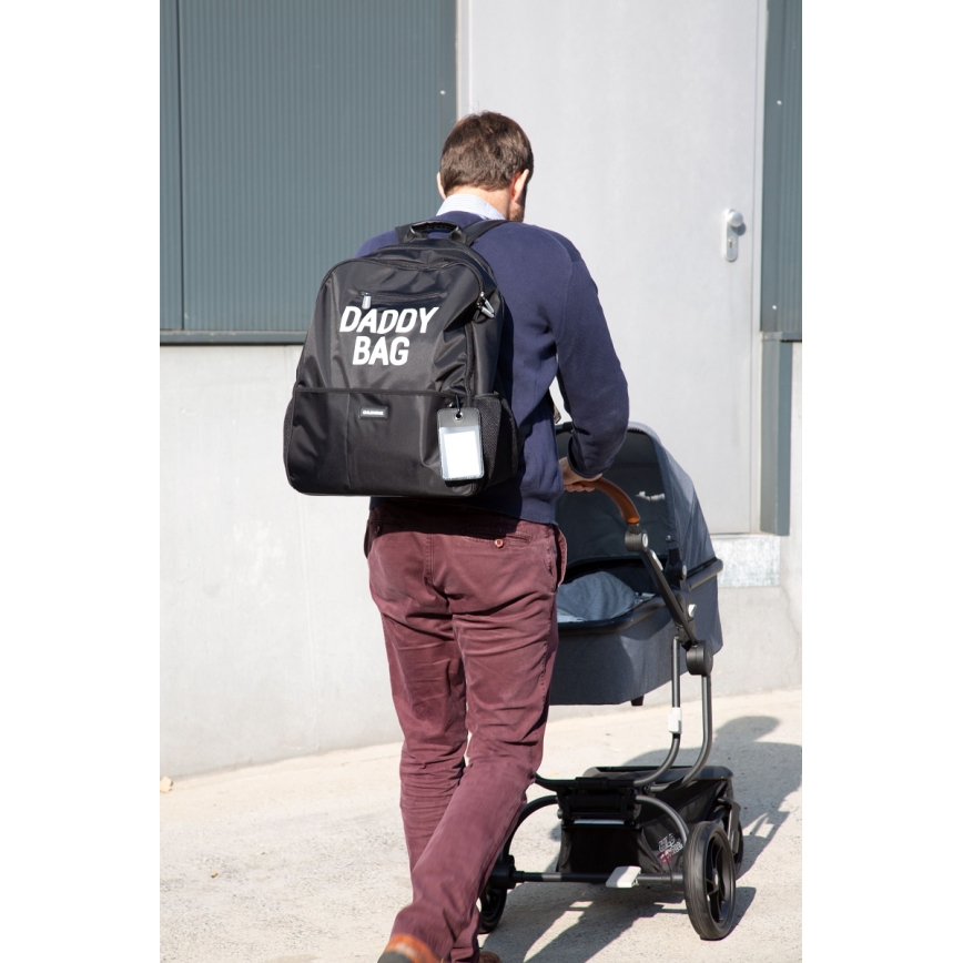 Childhome - Рюкзак для пеленания DADDY BAG черный