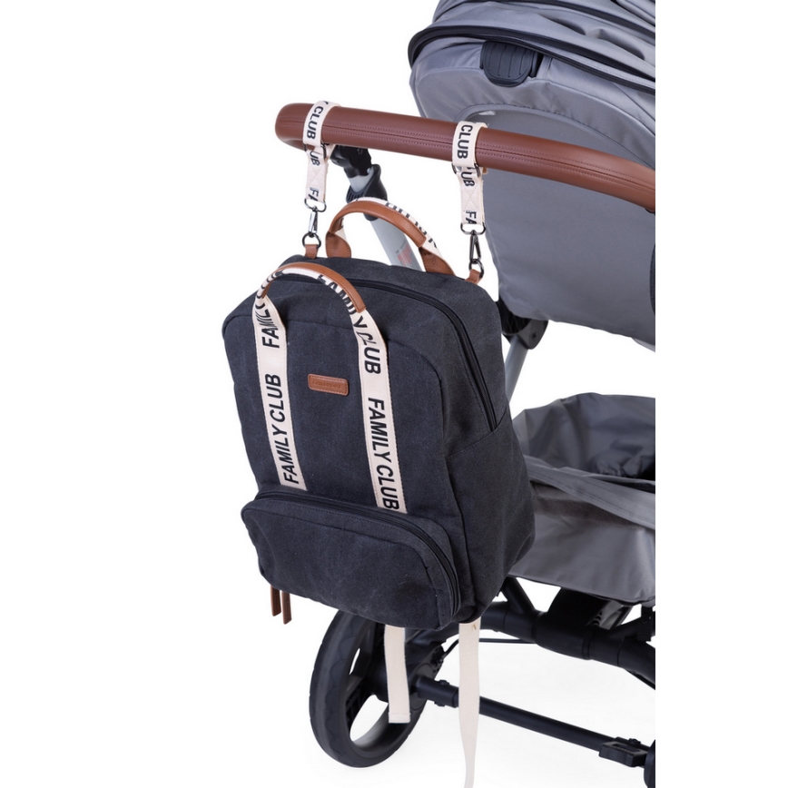 Childhome - Рюкзак для пеленания FAMILY CLUB черный