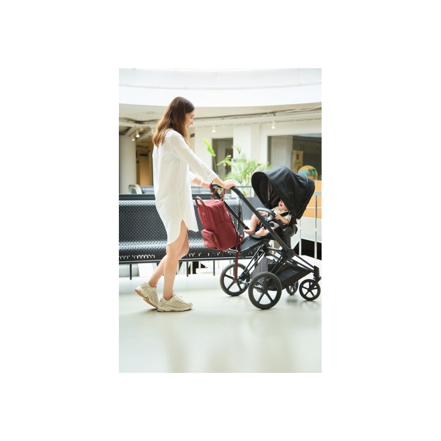 Childhome - Рюкзак для пеленания FAMILY CLUB красный