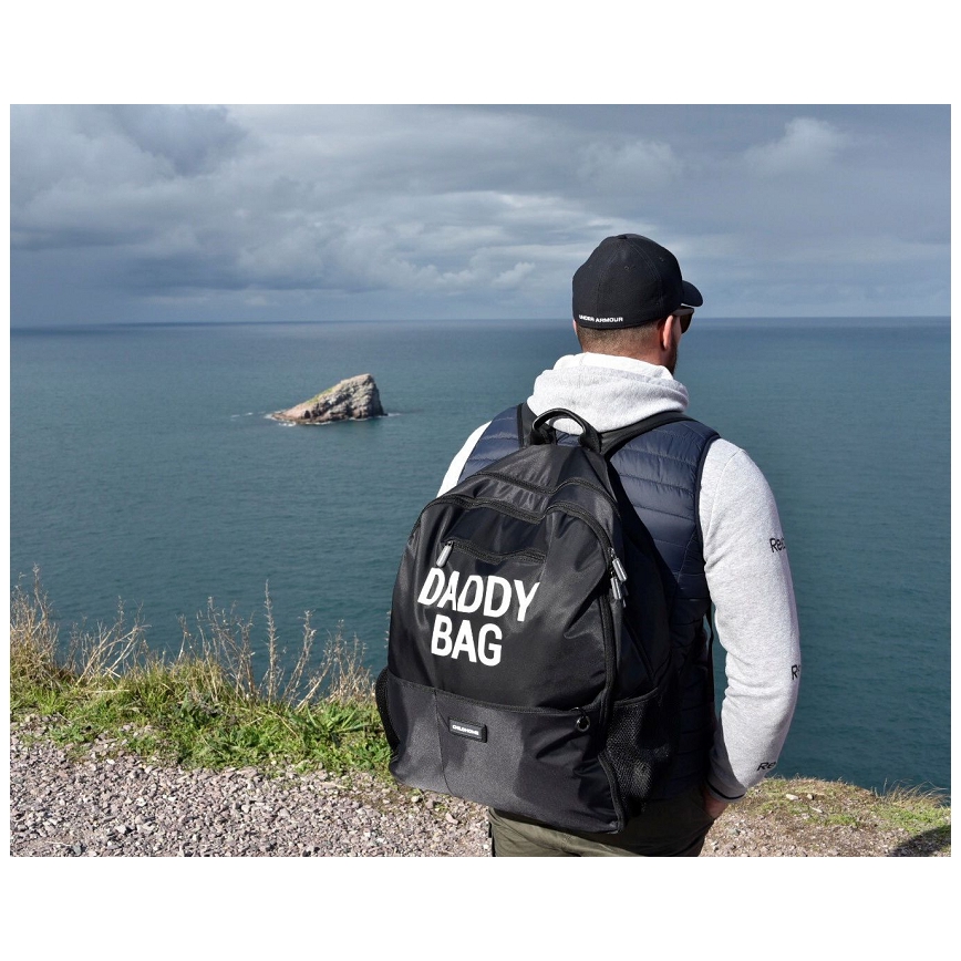 Childhome - Рюкзак для сповивання DADDY BAG чорний