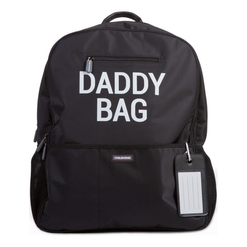 Childhome - Рюкзак для сповивання DADDY BAG чорний