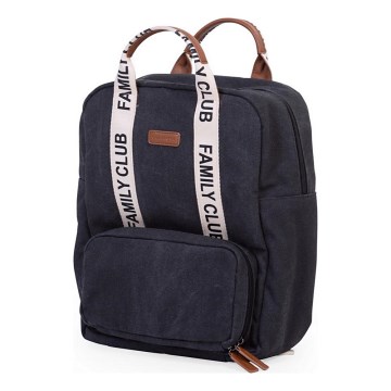 Childhome - Рюкзак для сповивання FAMILY CLUB чорний