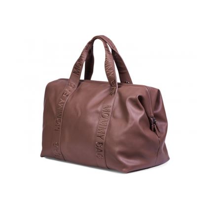 Childhome - Сумка для сповивання MOMMY BAG LEATHER коричневий