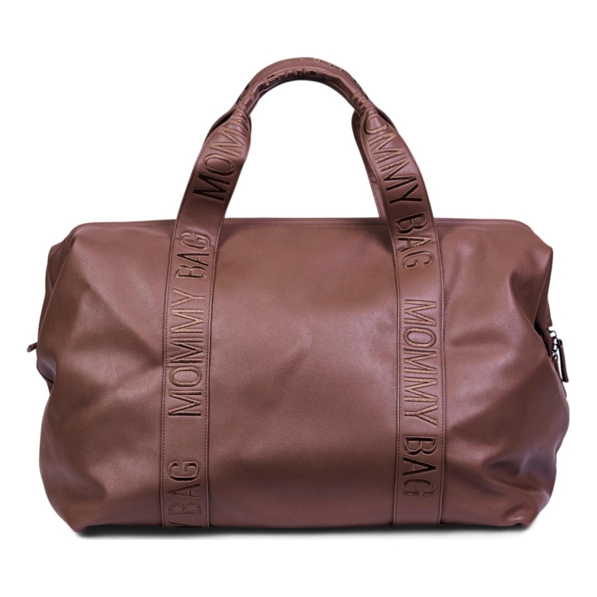 Childhome - Сумка для сповивання MOMMY BAG LEATHER коричневий