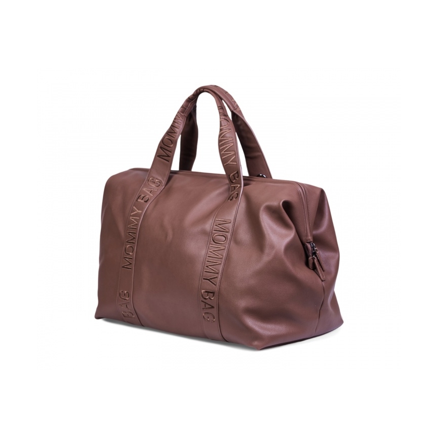 Childhome - Сумка для сповивання MOMMY BAG LEATHER коричневий