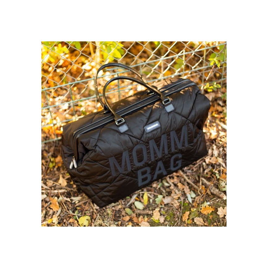 Childhome - Сумка для сповивання MOMMY BAG PUFFERED чорний