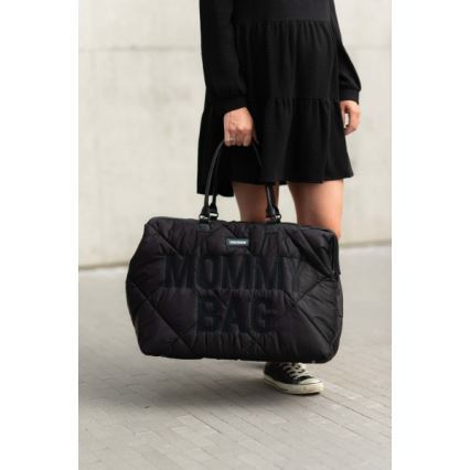 Childhome - Сумка для сповивання MOMMY BAG PUFFERED чорний
