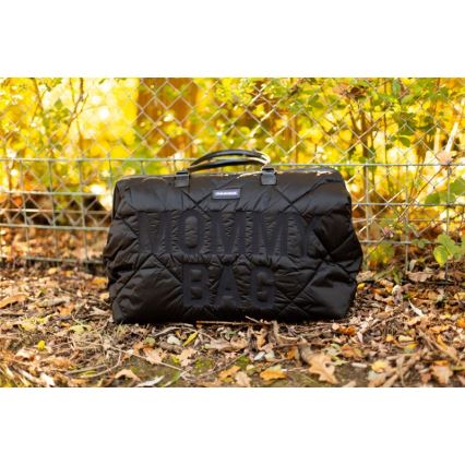 Childhome - Сумка для сповивання MOMMY BAG PUFFERED чорний