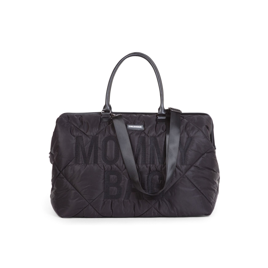 Childhome - Сумка для сповивання MOMMY BAG PUFFERED чорний