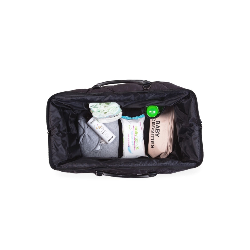 Childhome - Сумка для сповивання MOMMY BAG PUFFERED чорний