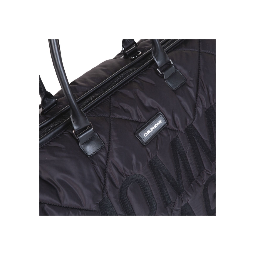 Childhome - Сумка для сповивання MOMMY BAG PUFFERED чорний