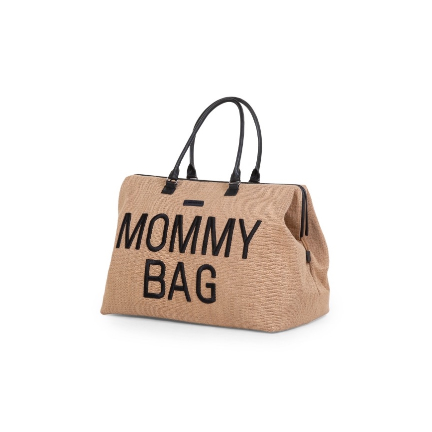 Childhome - Сумка для сповивання MOMMY BAG RAFFIA LOOK бежевий